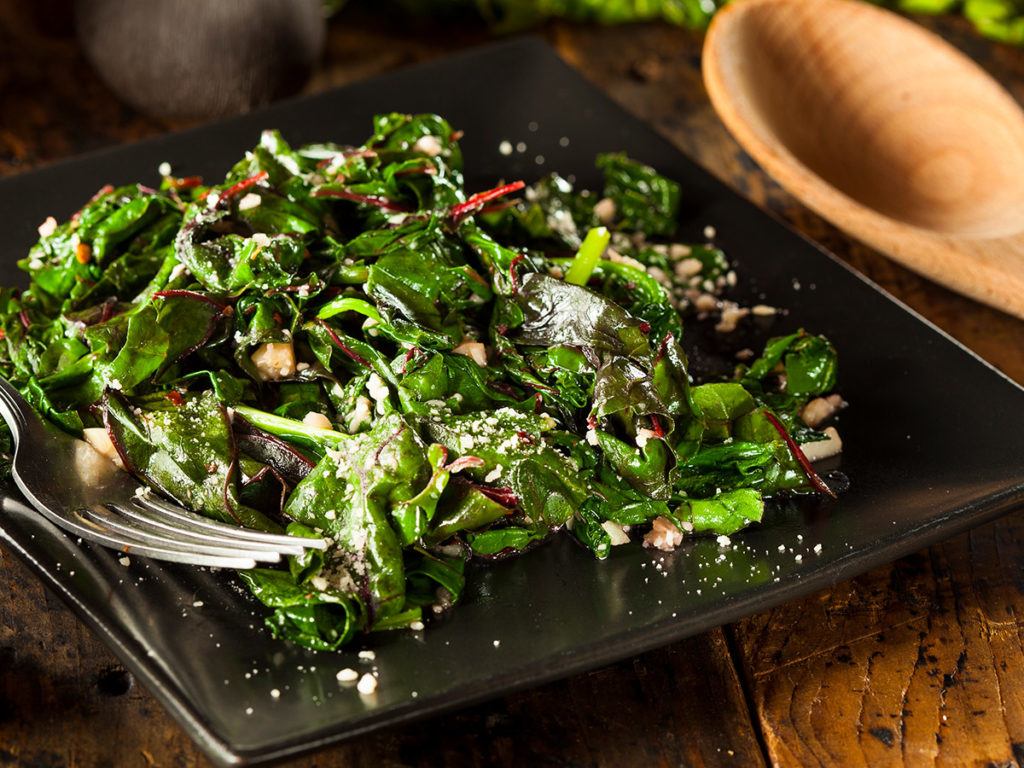 Sautéed Swiss Chard with Garlic and Lemon Oliver's Markets