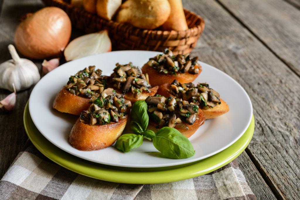 Gourmet Mushroom Bruschetta Oliver's Markets