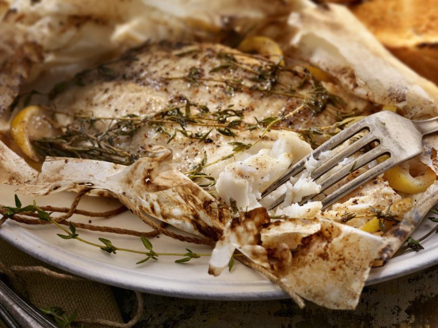 Halibut en Papillote Oliver's Markets