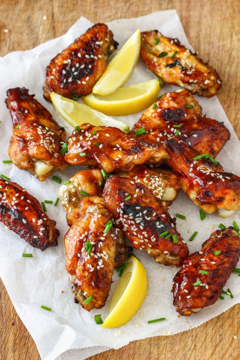 FiveSpice Chicken Wings with Sticky Hoisin Glaze Oliver's Markets