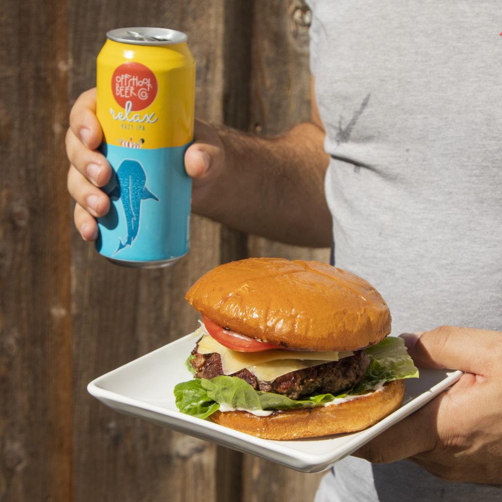 Gruyere Bacon Mushroom Swiss Burger Oliver's Markets