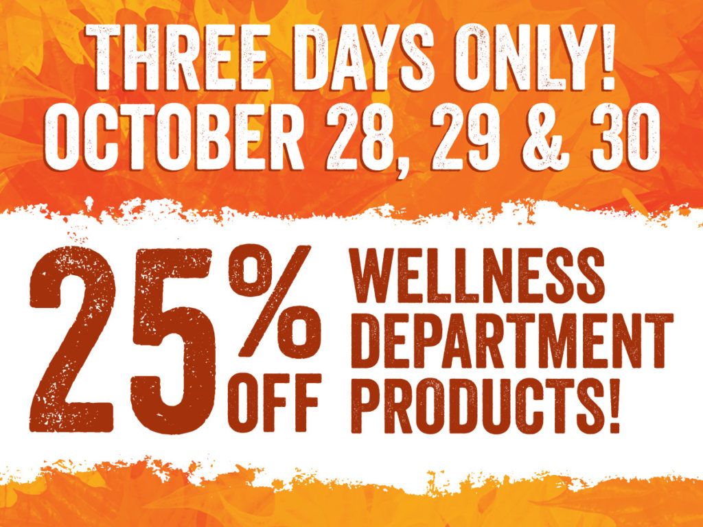 Fall Wellness Weekend is Here! Oliver's Markets
