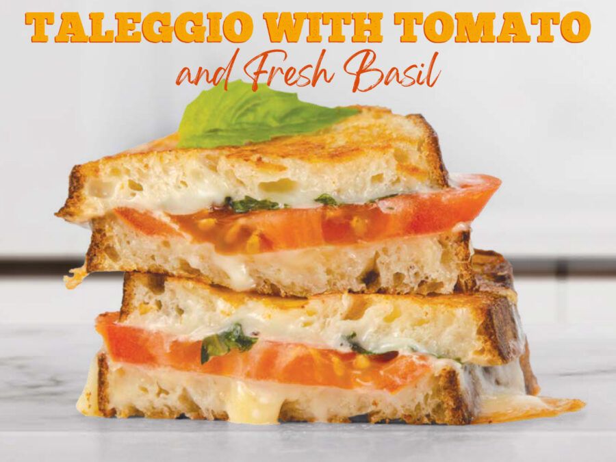 Taleggio Grilled Cheese with Tomato and Fresh Basil Oliver's Markets