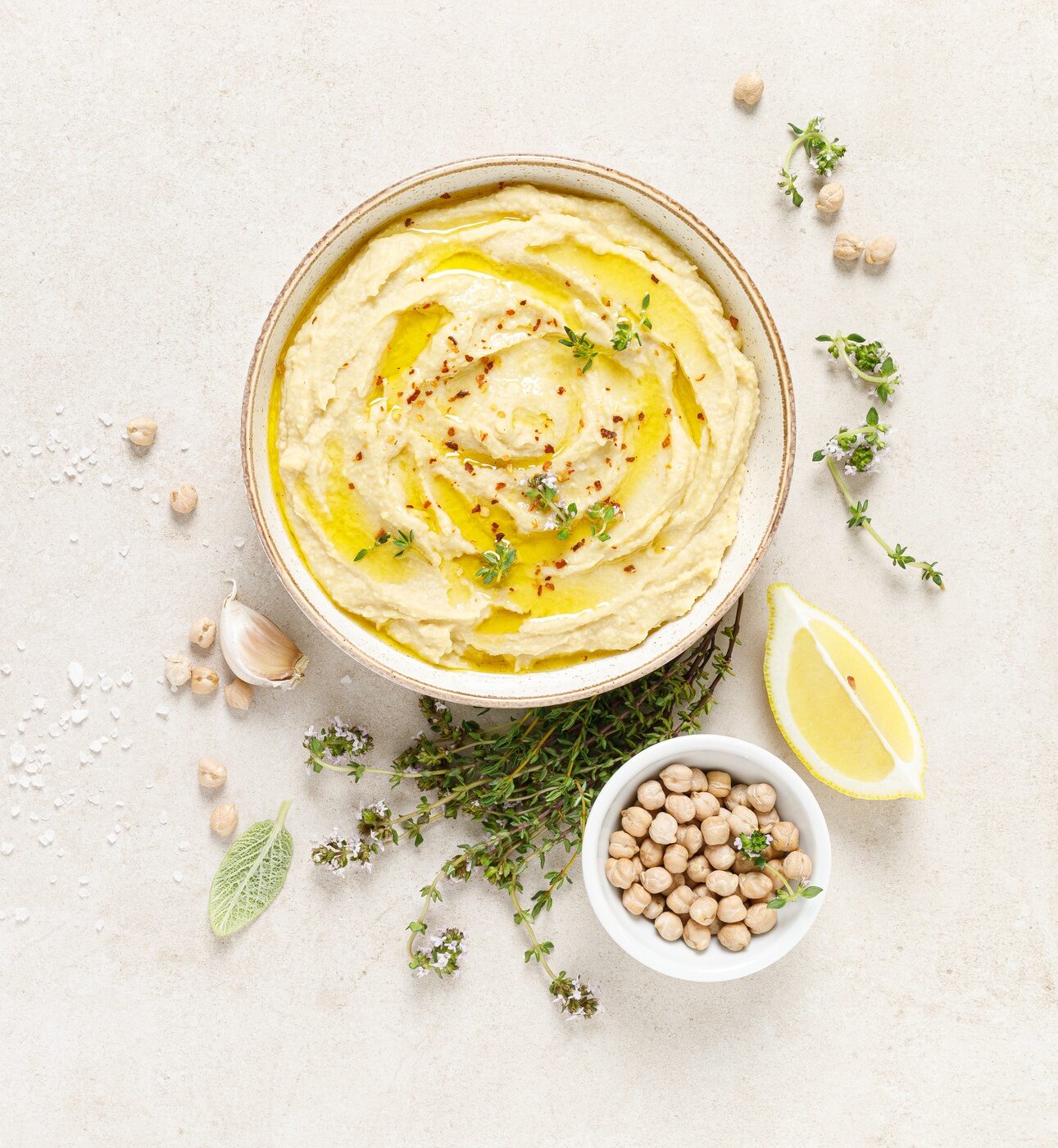 Lemony Hummus with Oliver's Own Lemon Infused Olive Oil - Oliver's Markets