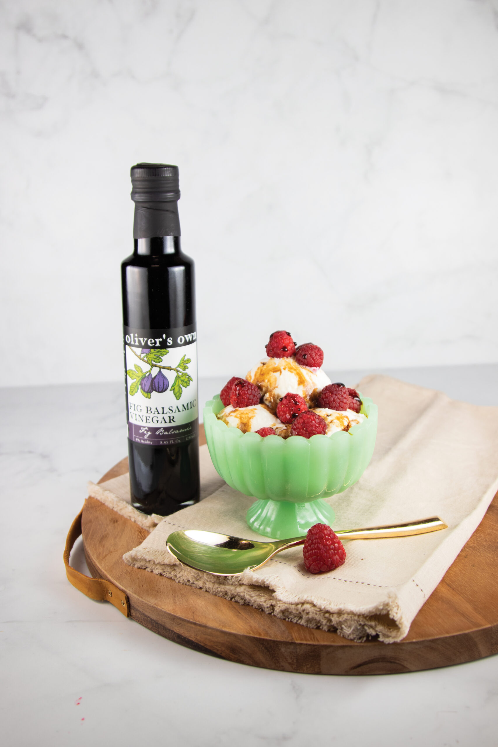Fig and Balsamic Vinegar Ice Cream Sundae Oliver's Markets