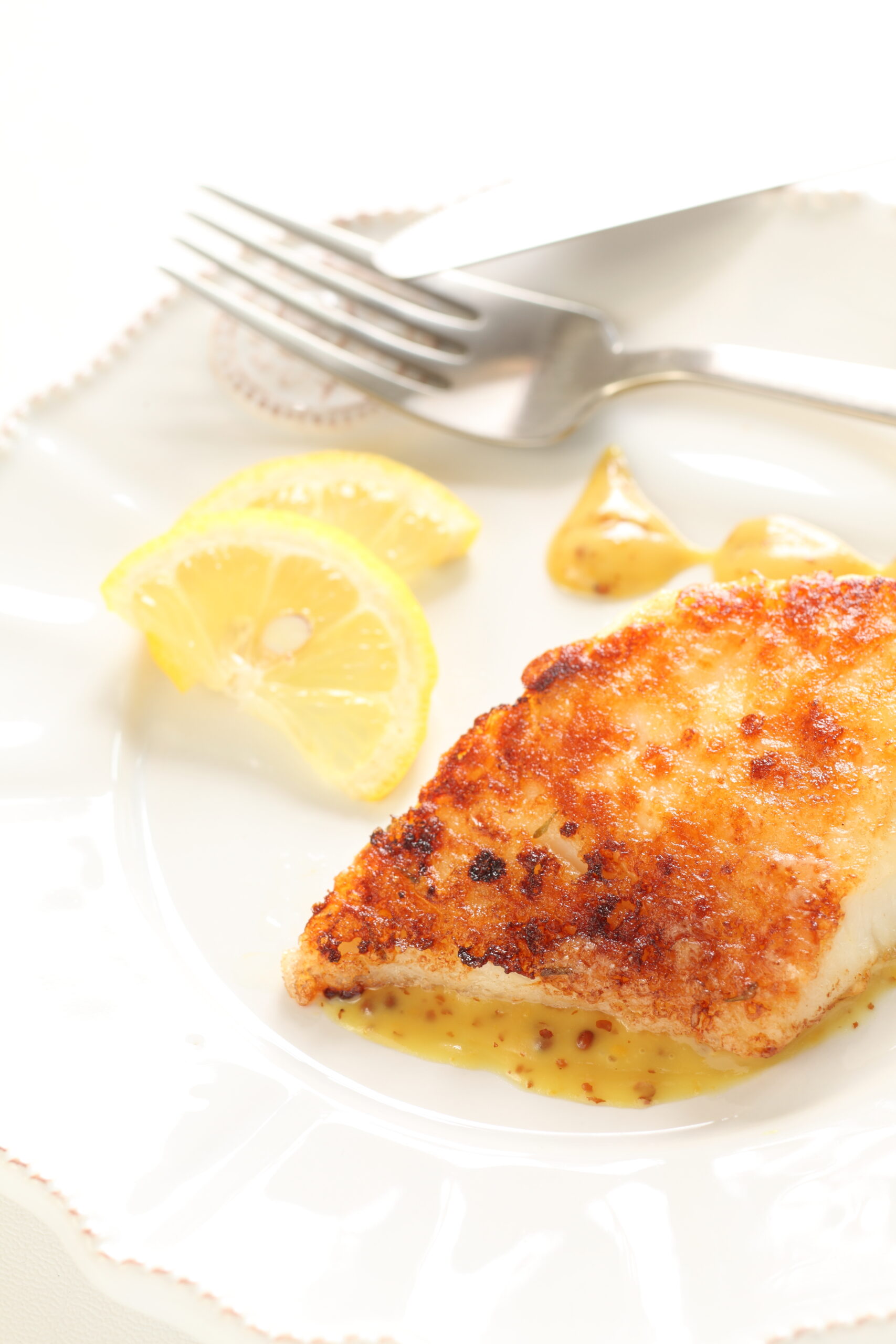 Lemon Pepper Crusted Corvina Seabass - Oliver's Markets