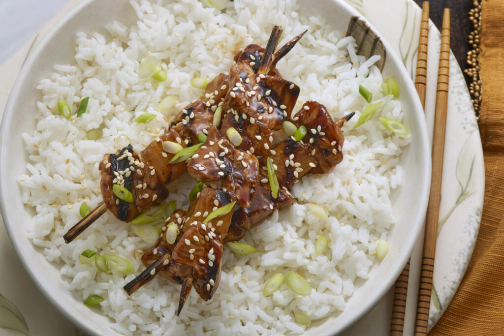 Japanese BBQ Chicken Skewers - Oliver's Markets
