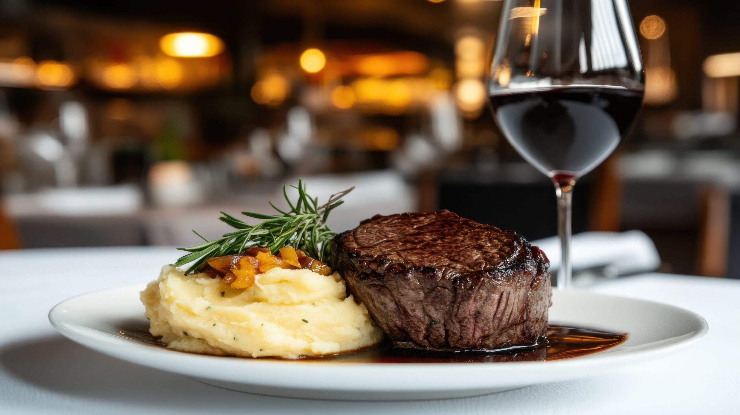 Seared Filet Mignon with Bordelaise Sauce - Oliver's Markets