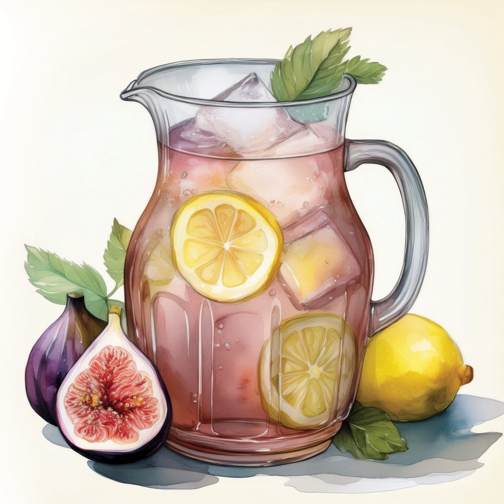 Sparkling Fig Balsamic Lemonade - Oliver's Markets