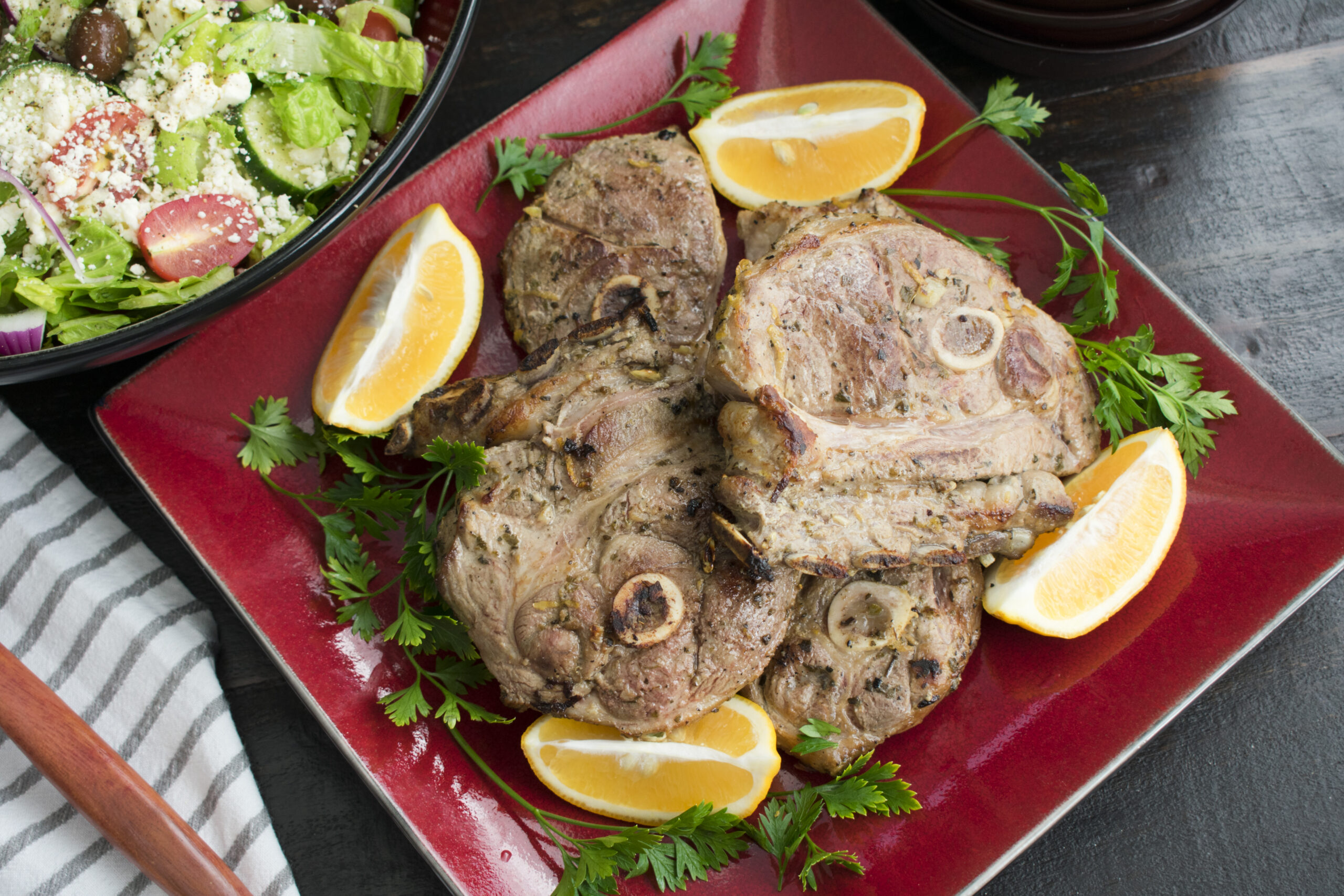 Lemon-Herb Lamb Shoulder Chops - Oliver's Markets